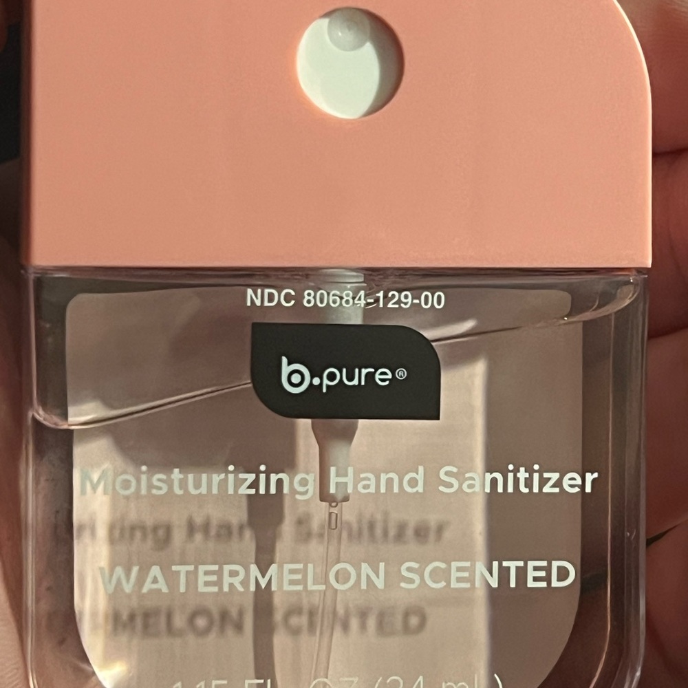 b.pure Watermelon Scented Moisturizing Hand Sanitizer - Pink
